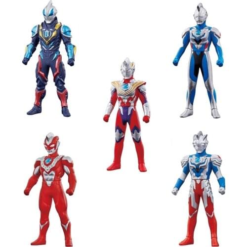 2021 Soft rubber Ultraman Z Ribut Zero Action figure 13cm model Quality Childrens Toys Holiday gifts