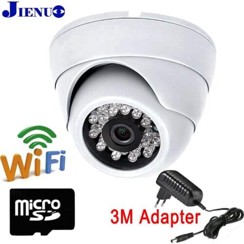 JIENUO IP Camera wifi 720P 960P 1080P hd cctv home security wireless support audio mini surveillance system ipcam Micro SD Slot