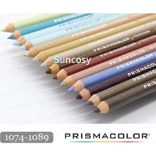 Premium Artist Quality Prismacolor Morandi Oily Colored Pencil Single PC1074-1089, Tecnicas Coloreado Lapices Colores Art