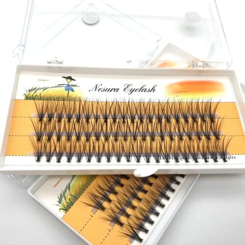 1 box of 60 pieces of 20D grafted eyelashes, extension, natural curling false eyelashes, wholesale eyelashes, free shipping