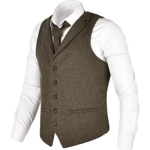 Men's Suit Vests VOBOOM China