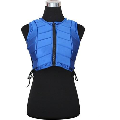 Man/Women Black Safety Horse Riding Protection Vest Waistcoat Safe Equestrian Body Unisex Adjustable Horse Racing EVA Jacket