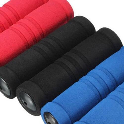 1Pair Bicycle Bike Handlebar Cover Bicycle Sponge Handle Sweat-absorbent Cover S6z0 Soft Bicycle Handlebar
