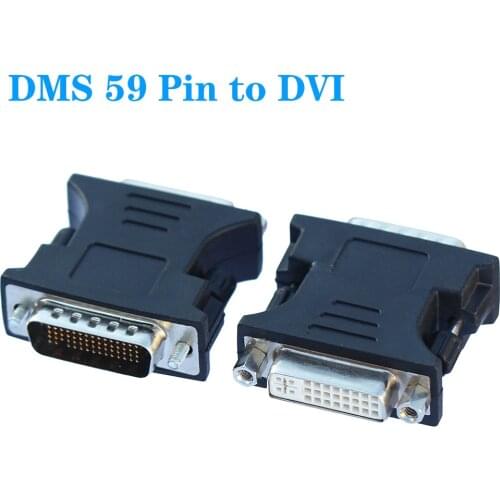 1Piece 59 Pin to DVI Male to Female DMS-59 to DVI Adapter for Video Card