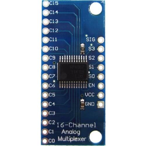 1pcs CD74HC4067 16-Channel Analog Digital Multiplexer Breakout Board Module