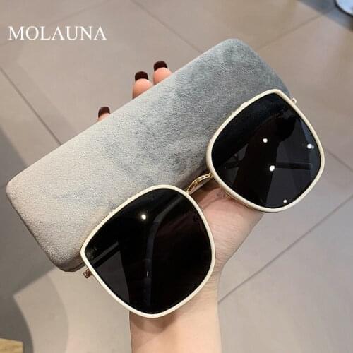 2021 Luxury Retro Square Sunglasses Women Brand Designer Glasses Women Classic Eyeglasses Women/Men Mirror Lunette Soleil Femme