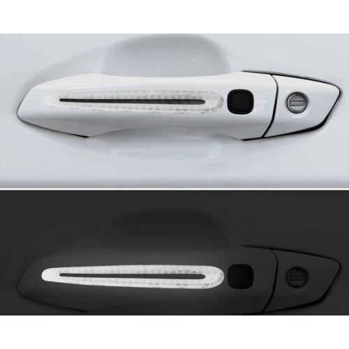 3D Car Reflective Sticker Door Bowl Anti-scratch Tape For Lifan 650 X40 X50 X60 X80 CEBRIUM 320 330 520 620 720 820