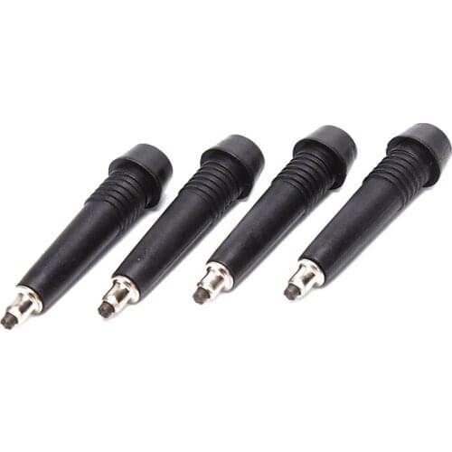 4Pcs Outdoor Replacement Alpenstock Tungsten Carbide Tip Trekking Pole Nordic Walk Stick Cane Climb Tools Outdoor Sports Acc