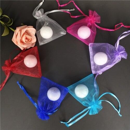 50PCS Large Organza Gift Bags Christmas Bags 19*29cm Wedding Drawable Organza Voile Gift Packaging Bags Cheap Pouches Bags 7Z