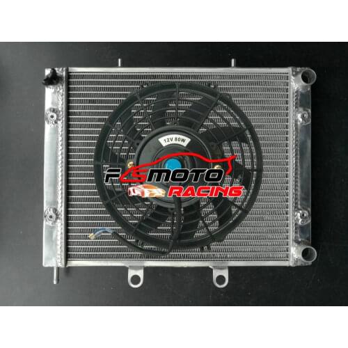 Aluminum Radiator For Polaris Sportsman 700 MV X2 800 Touring EFI 6x6 Forest OEM #: 1240190 1240301 1240521 2004-2014 & OR W/FAN
