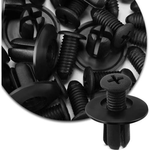 Car Fastener 8mm Hole Rivet Retainer Clip for Toyota Camry Corolla RAV4 Yaris Auris Corolla Avensis Verso Yaris Aygo Tundra