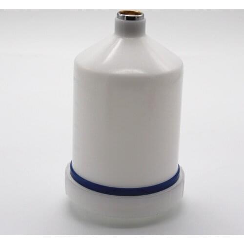 Internal thread cup 16x1.5 Plastic Sprayer Cup Air Gravity Feed Spray Paint Pot Fastmover Thread Connector For Spray Gun Tools