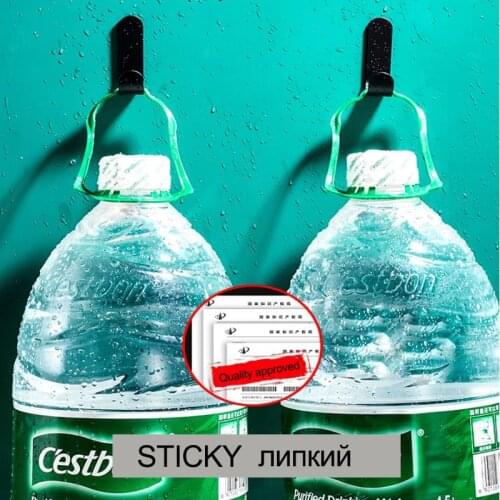 Black matt towel hook bathroom wall hook kitchen bag hanger hook for towel clotheshanger organizer bath accessories