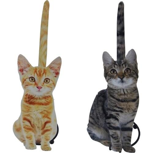 Cat Roll Paper Holders Steel Lovely Toilet Paper Towel Rack Metal Wall-mounted Or Free-standing Bathroom Tissue Storage