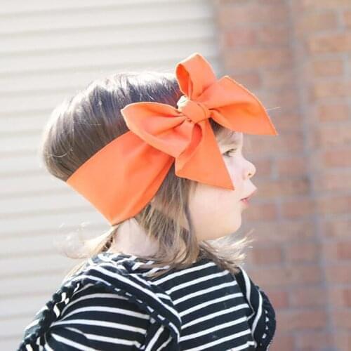 Baby Bowknot Hair Headband Bows Wrap Cute Accessories for Girls Kids Turban Headband Hair Bands Summer Ornaments