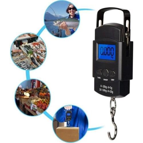 Gorelax Libra Electronic Balance Scales with Ruler, Precision Hand Scales,Mini Pocket Digital Travel Suitcase Luggage Fish Scale