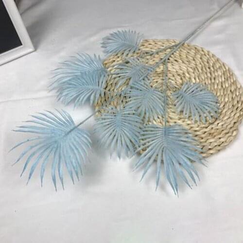 Blue Theme Artificial Flower Design Wedding Hotel Decoration Party Handmade Plastic Flower Arrangement Festival Fake Plants