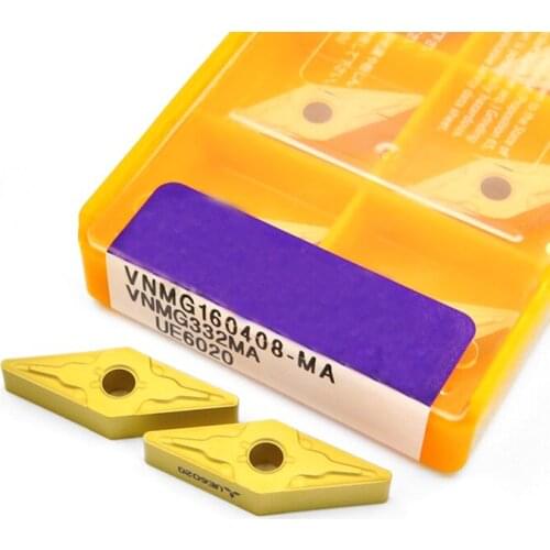 Carbide Insert VNMG160404 VNMG160408 MA VP15TF UE6020 external metal cutting tools CNC machine tool VNMG160404 indexable tools