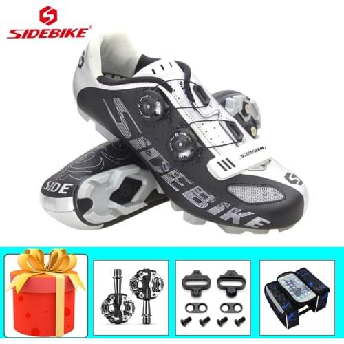 Zapatillas Mtb Ciclismo Men Breathable Self-locking Outdoor Cycling Sneakers Outdoor Riding Bicycle Non-slip Mountain Bike Shoes