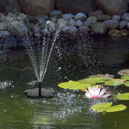 Mini Solar Floating Water Fountain Outdoor Solar Fountain Garden Birdbath Pool Water Fountain Garden Decorationoutdoor Fountain