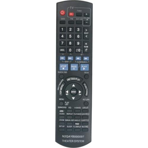 N2QAYB000097 New Replaced Remote Control Fit for Panasonic Home Theater SC-PTX50