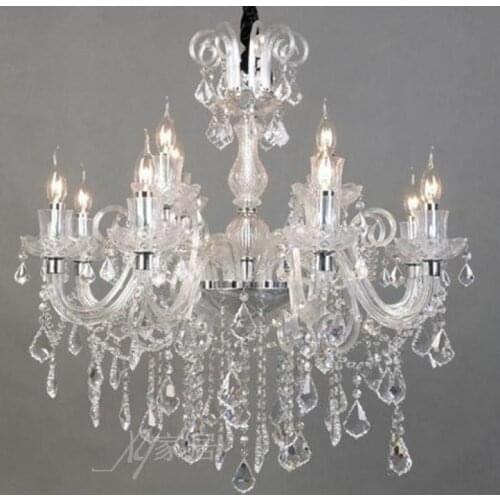 New Arrival home crystal lighting Foyer pendant chandeliers novelty Led candle light E14 110-240v living room Led Chandeliers