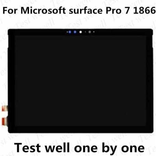 Original Lcd For Microsoft Surface Pro 7 1866 LCD Display Touch Screen Digitizer Assembly For Microsoft Surface Pro 7 Pro7 Lcd