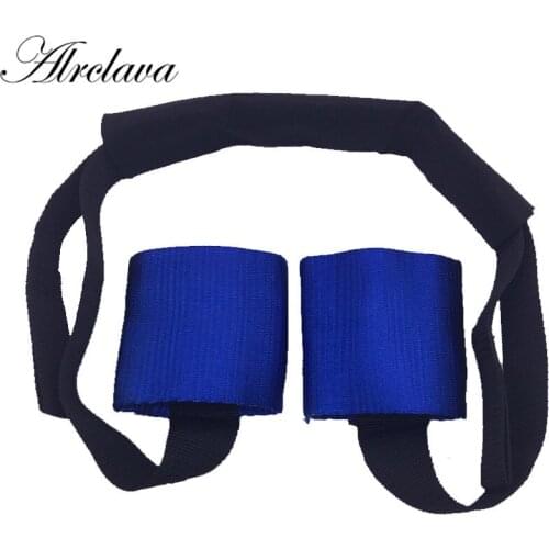 Blue And Red Color Motorcycle Handlebar Straps Hanlebar Tie Down Hassle-free Way to Secure Motorcycles