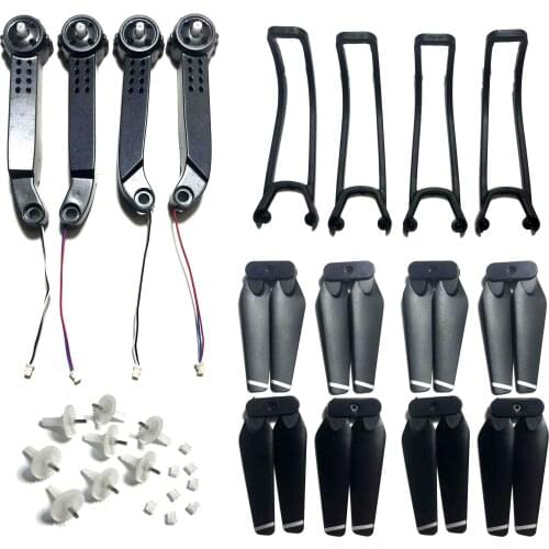 SG-107 RC drone quadcopter SG107 Propellers blades guard arm with gears engine motor Spare Parts Accessories
