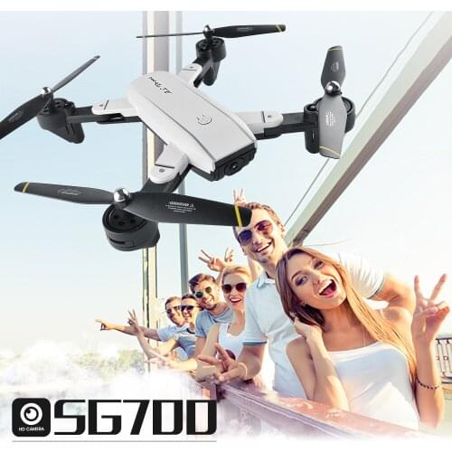 SG700 0.3MP Camera Wifi FPV Foldable 6-Axis Gyro Altitude Hold Headless RC Quadcopter