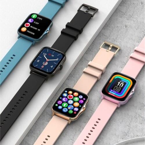 GEJIAN P8 Plus 1.69 inch Smart Watch Men IP67 Waterproof Heart Rate Monitor Activity Tracker Women Smartwatch GTS 2 GTS2