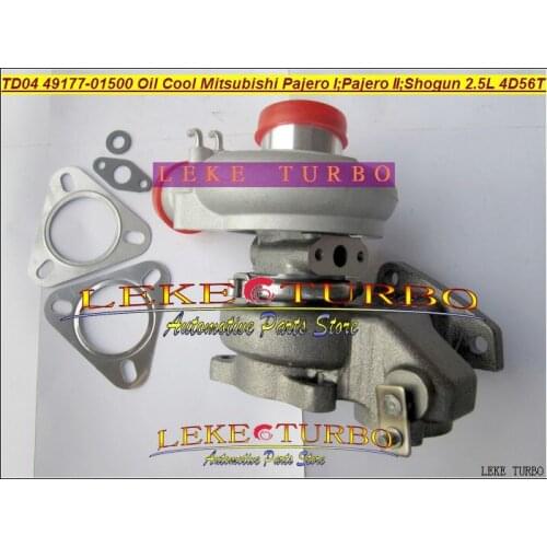 TD04 49177-01501 4917701501 Oil Cooled Turbo Turbocharger For Mitsubishi Pajero I 1986-90 II 90-91;Shogun 84-91 4D56 4D56T 2.5L