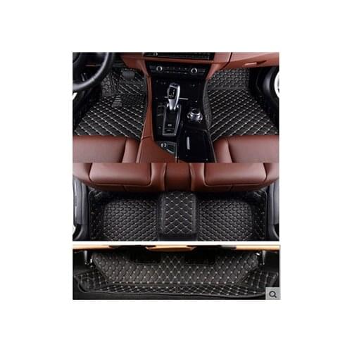 Top quality! Custom special car floor mats for Toyota 4 Runner 7 seats 2019-2010 durable waterproof car carpets for 4Runner 2016