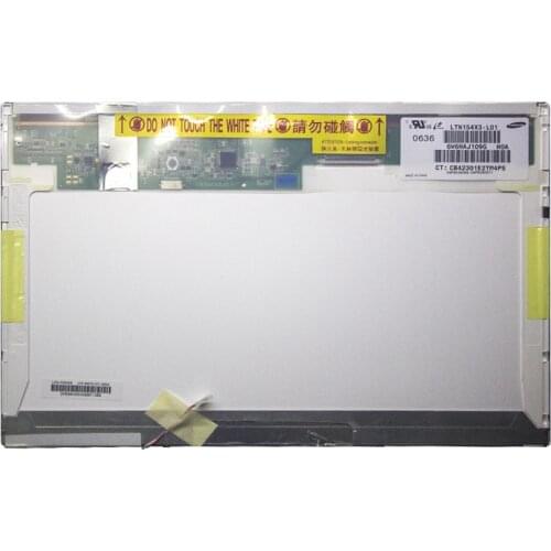 15.4" Laptop Screen LTN154X3-L01/LTN154X3-L02 L03/LTN154AT07 HD1280x800 LCD Martirx Display Panel 30Pin LVDS