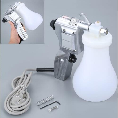 220V EU Plug Electric Textile Spot Removing Cleaning Spray Gun For Screen Printers Adjustable Pressure Clothing Dust Cleaner
