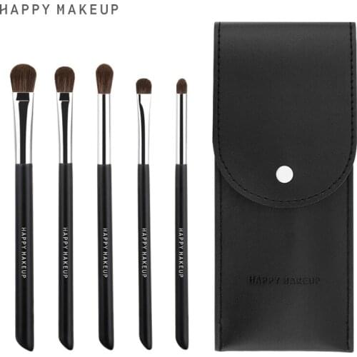 5Pcs/Set Makeup Brushes Tool Set Cosmetic Powder Eye Shadow Foundation Blush Blending Beauty Make Up Brush Maquiagem