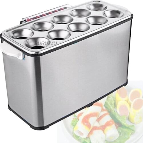 Egg Roll Machine Rapid Egg Cooker Electric Automatic Breakfast Machine Egg Steam Cup Steamed Roll Egg Boiler Maker