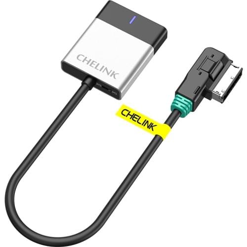 CHELINK Car Kit Music Audio Bluetooth Wireless Receiver for Audi and Benz Fit iPhone X 8 8Plus 7 iPad and Android