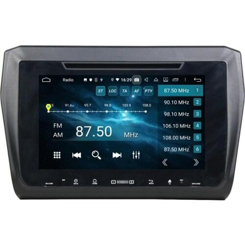 CarPlay & Android Auto PX6 Android 10 Car Radio DVD GPS Navigation Bluetooth WIFI for Suzuki Swift 2017 2018 Multimedia Player
