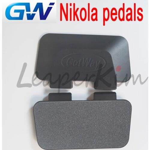 Black bigger Pedals GotWay Nikola pedals GotWay Monster Pedal Fit to MSX Tesla Pedals