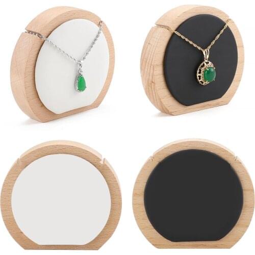 Wooden Necklace Rack Photo Props Dresser/Counter Organizer Pendant Showcase