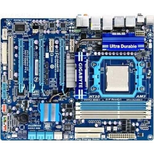 For Gigabyte GA-890GPA-UD3H Original Used Desktop Motherboard 890GPA-UD3H 890G Socket AM3 DDR3 SATA2 USB2.0 ATX