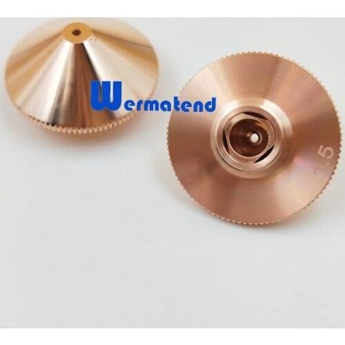 Wermatend 10pcs/lot double layer nozzle 1.0D P0591-571-00010 factory wholesale for finn power 281548 Free shipping