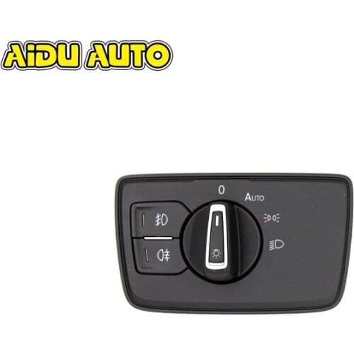 FOR Passat b8 mqb Chrome Auto Headlight Switch