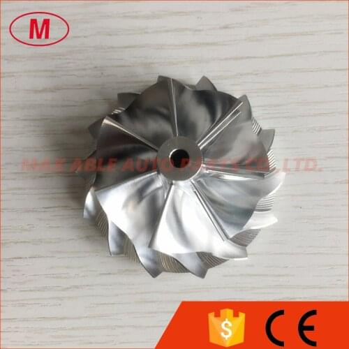K04 5306-123-2006 44.92/56.08mm 7+7 blades turbo Billet/milling/aluminum 2618 compressor wheel for 5304-970-0033