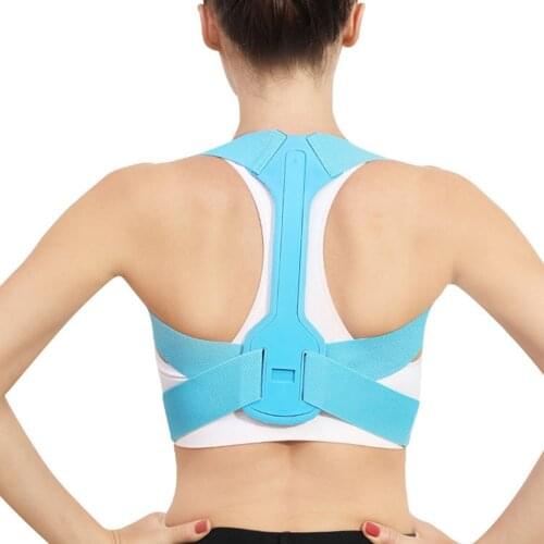 Posture Corrector Back Posture Brace Adjustable Child Adult Back Support Belt Simple Support Spine Postural Back Trainer Unisex
