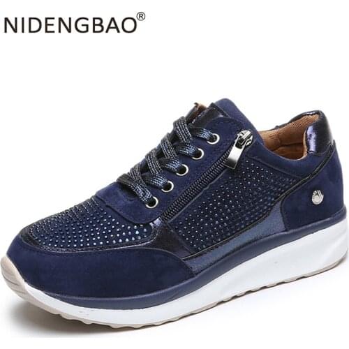 Running Shoes Women Sneakers Outdoor Sport Shoes Comfortable Walking Jogging Sneakers Ladies Light Flats Shoes Plus Size 35-43