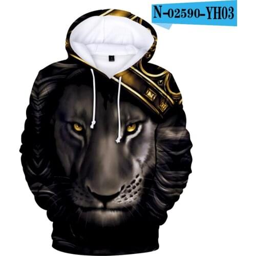 Hot Sale Lion King Children Hoodies Autumn Winter Fashion Casual Anime Hoodie Boys/Girls 3D Print Lion King Kids Sweatshirts