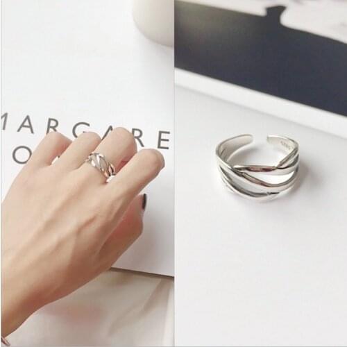 New Charm Layer Chains Finger Ring For Women Men Vintage Boho Knuckle Party Rings Punk Jewelry Girls Gift