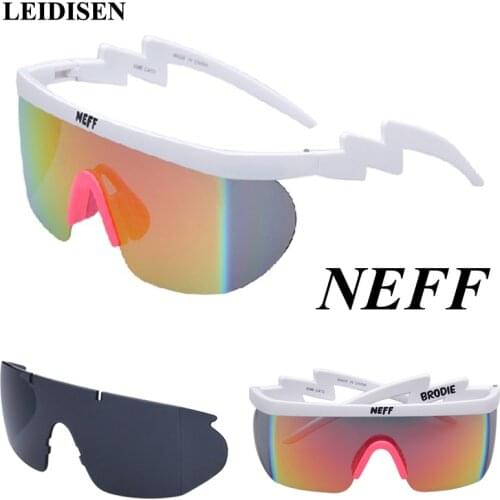 New Fashion NEFF Sunglasses Men/Women Unisex Classic Brand Retro Sun Glasse Gafas De Sol Street 2 Lens Eyewear Feminino